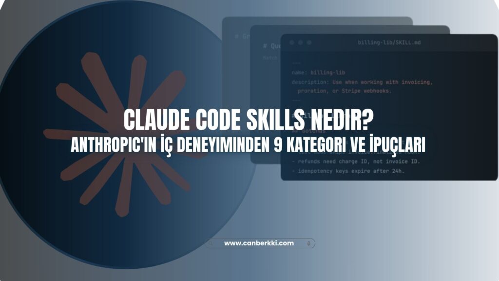 Claude Code Skills Nedir? Anthropic’in İç Deneyiminden 9 Kategori ve İpuçları Claude Code Skills Nedir?