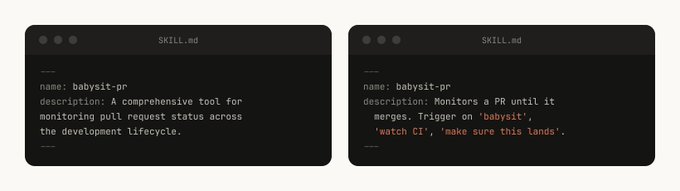 Claude Code Skills - descriptions